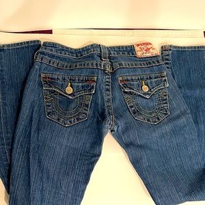 True Religion Billy Bootcut Blue Jeans